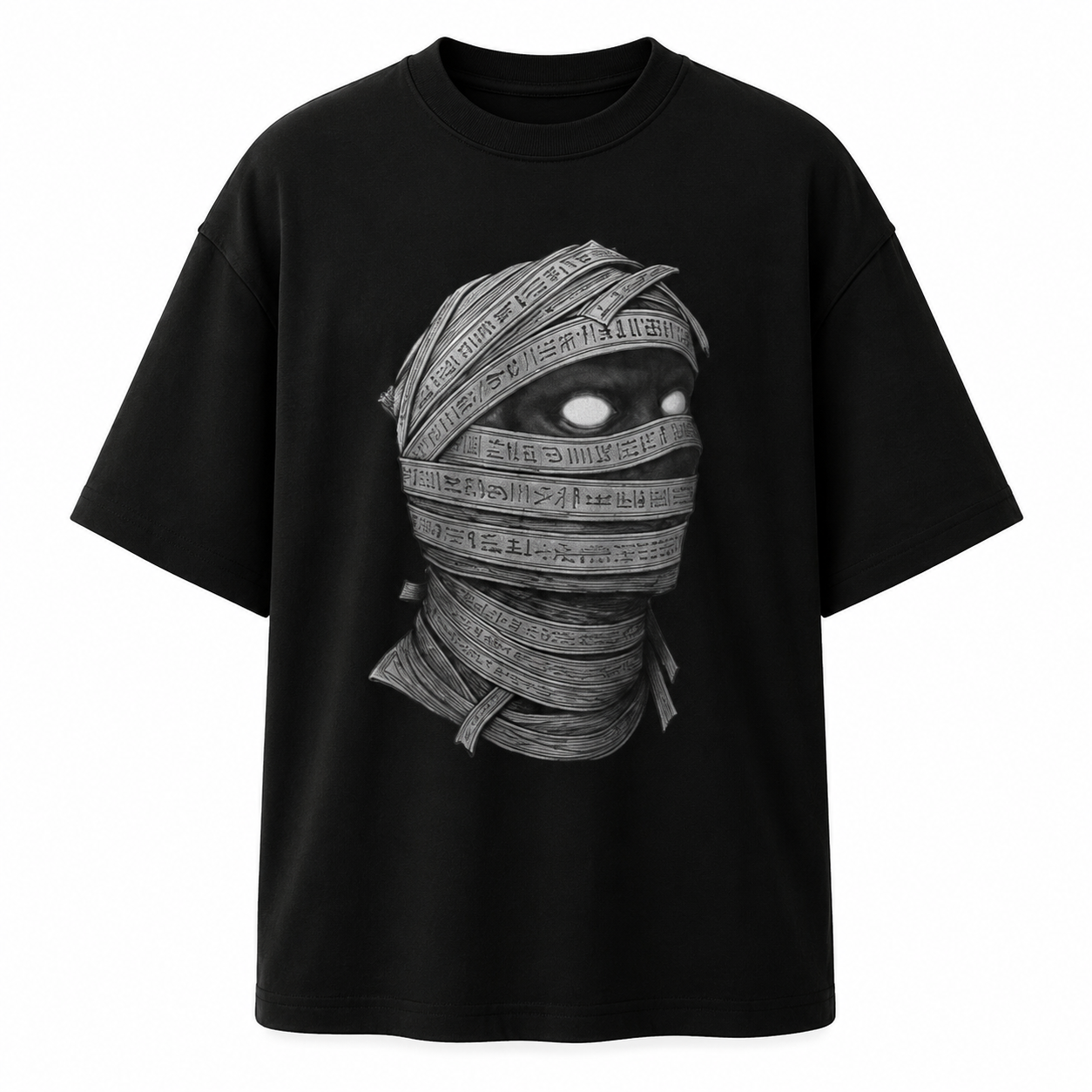 Winged Mummy Oversized Graphic Tee