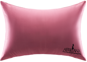 Africana Luxury Satin Pillowcase Pink