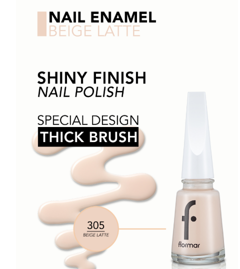 Flormar Nail Enamel 305 Beige