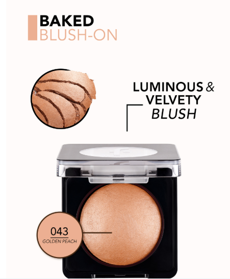 Flormar Velvet Touch Blush 043 Golden Peach
