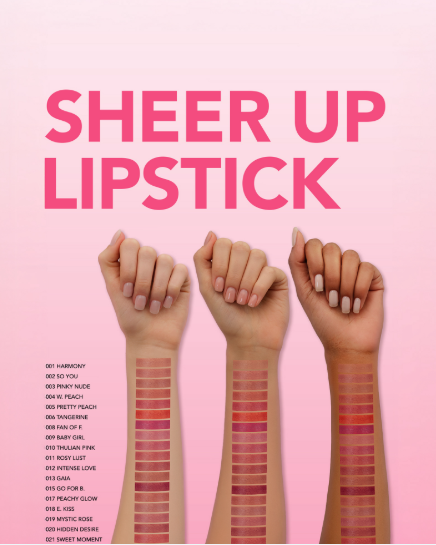 Flormar Sheer Up Lipstick 013