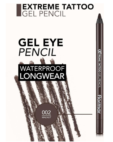 Flormar Extreme Tattoo Gel Pen 02 Walnut