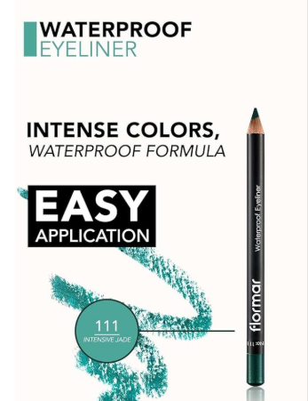 Flormar Waterproof Eyeliner 111 Intensive Jade