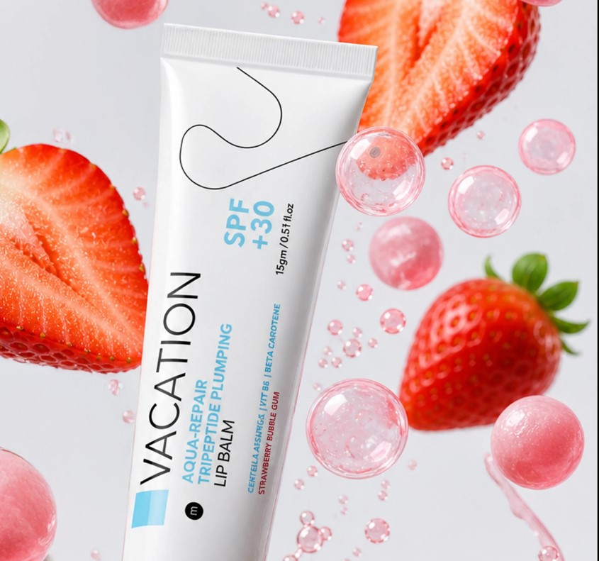 vacation Aqua repair lip balm - Strawberry Bubblegum - SPF 30+