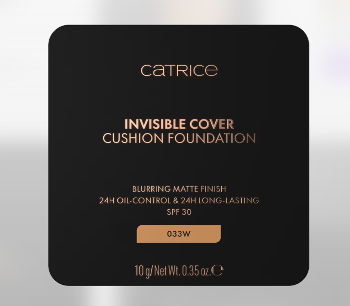 Catrice Foundation Invisible Cover Cushion 033w