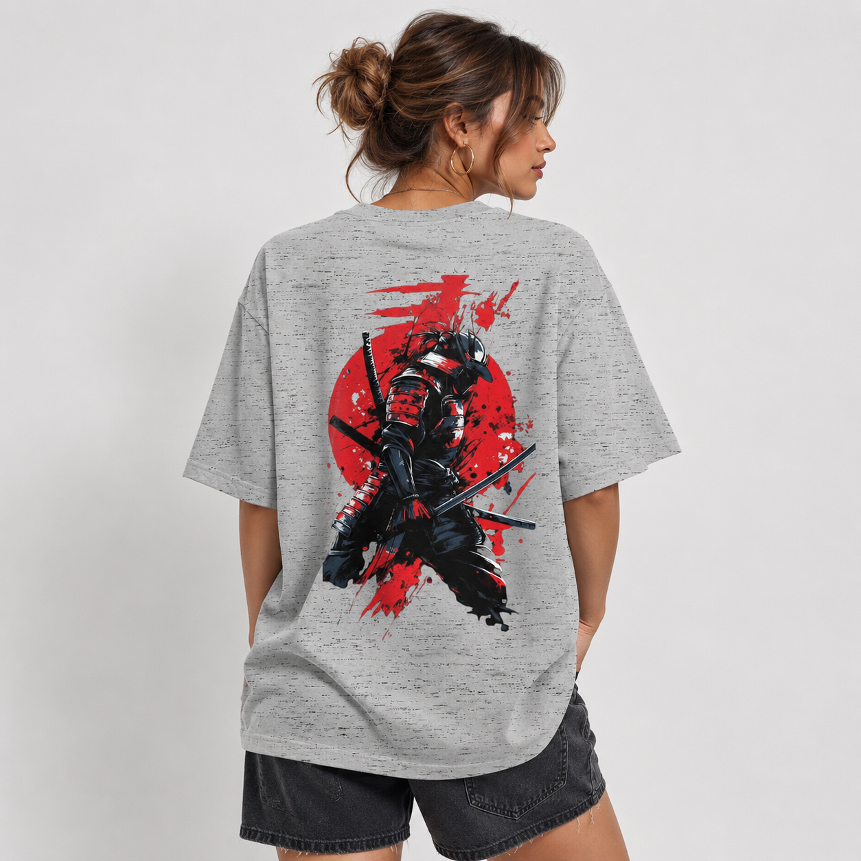 Samurai Warrior Oversized T-Shirt