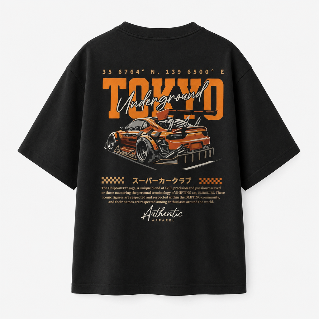 Tokyo Underground Oversized T-Shirt