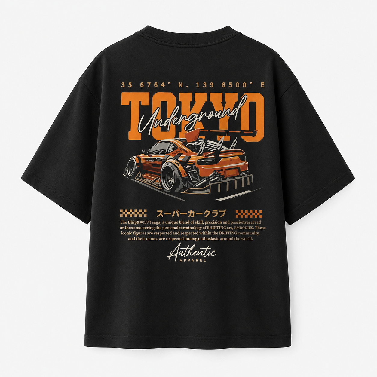 Tokyo Underground Oversized T-Shirt