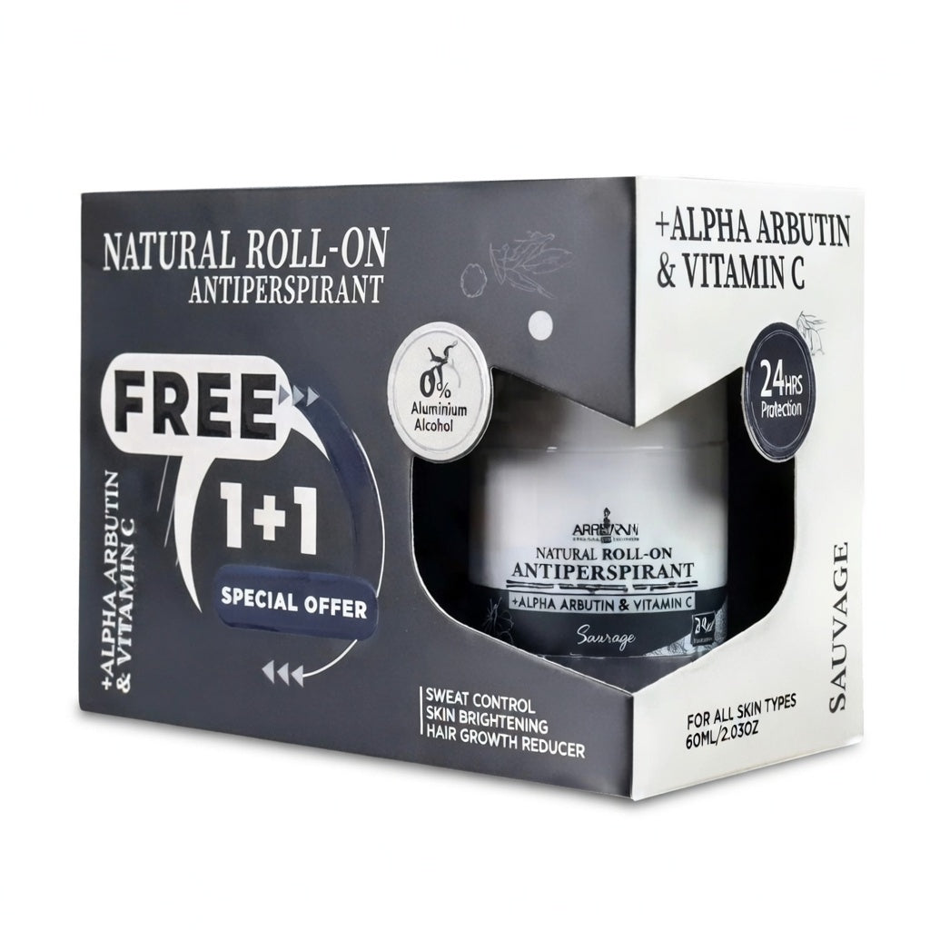 Africana Roll-On Alpha Arbutin & Vit C Sauvage Special Offer 1+1 Free2