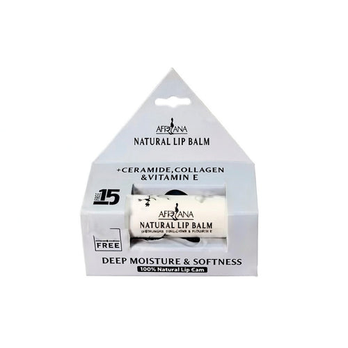 Africana Ceramide, Collagen & Vit E  Fragrance Free Lip Balm 5 gm2