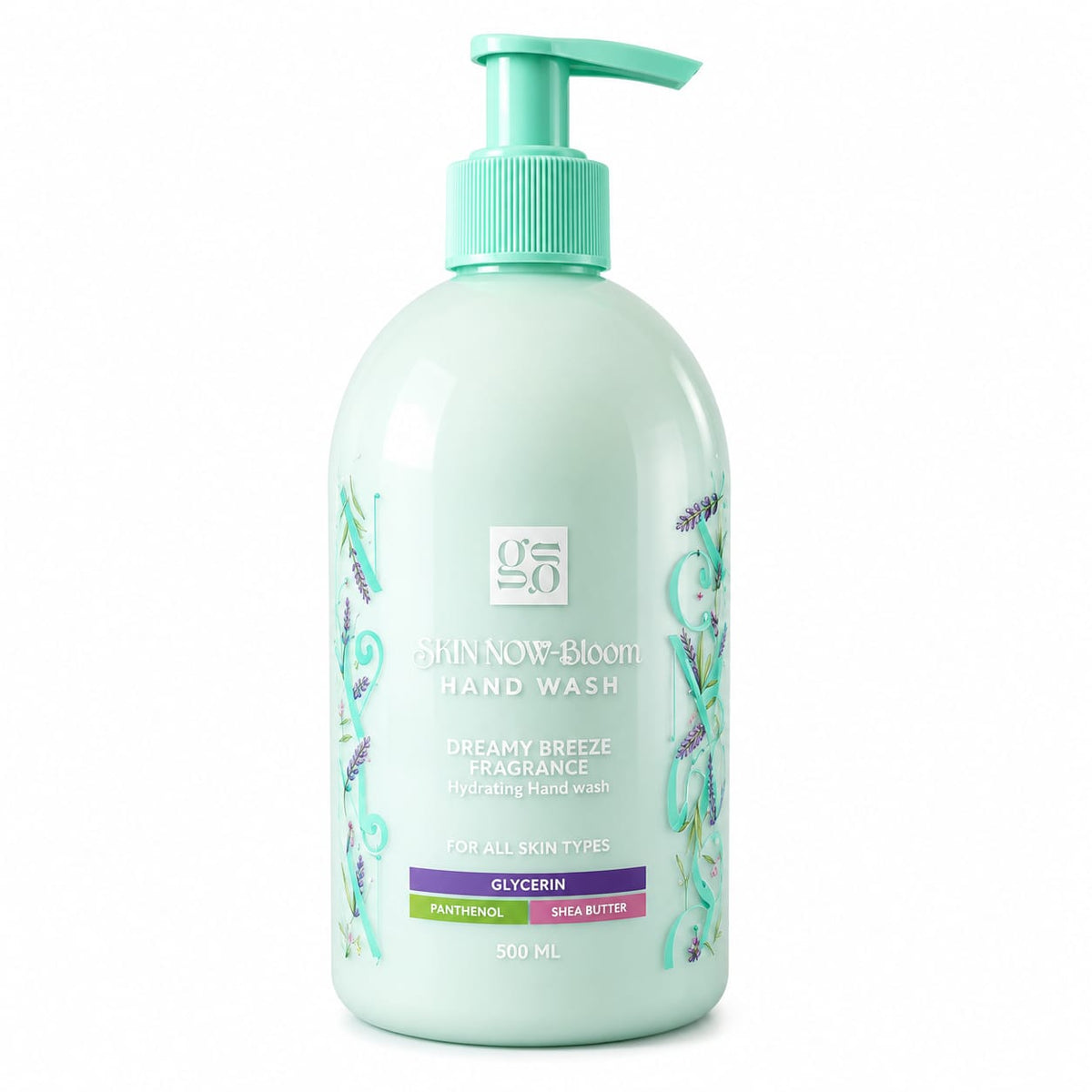 skin now- bloom hand wash dreamy breezee fragrance 500ml
